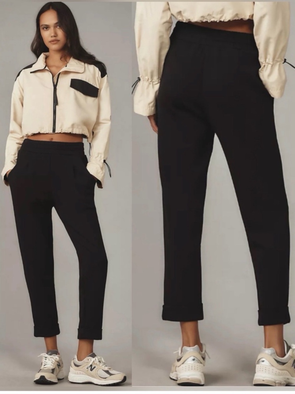 New VARLEY The Rolled Cuff Pant 25” Size S Anthropologie $128